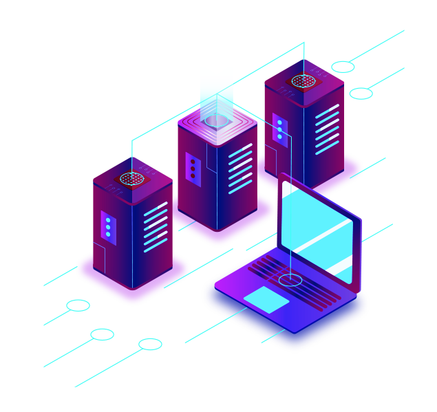 AI Server Illustration