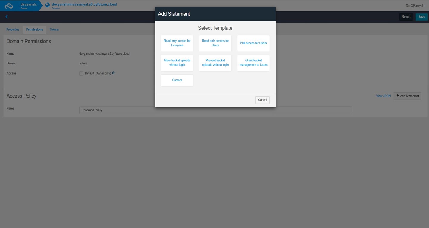 Permission Templates